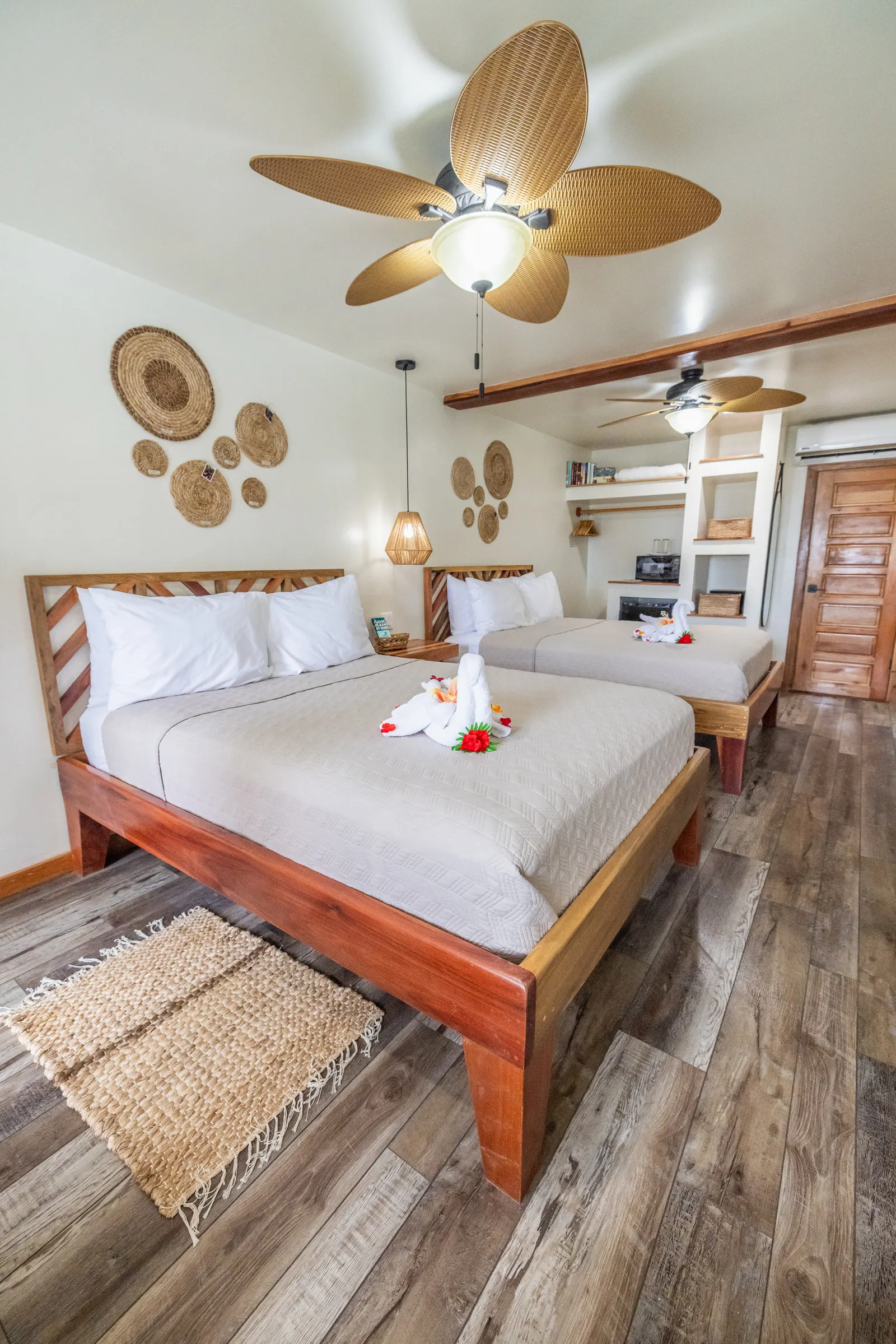 Beachfront room at Ocean Tide Beach Resort, Ambergris Caye