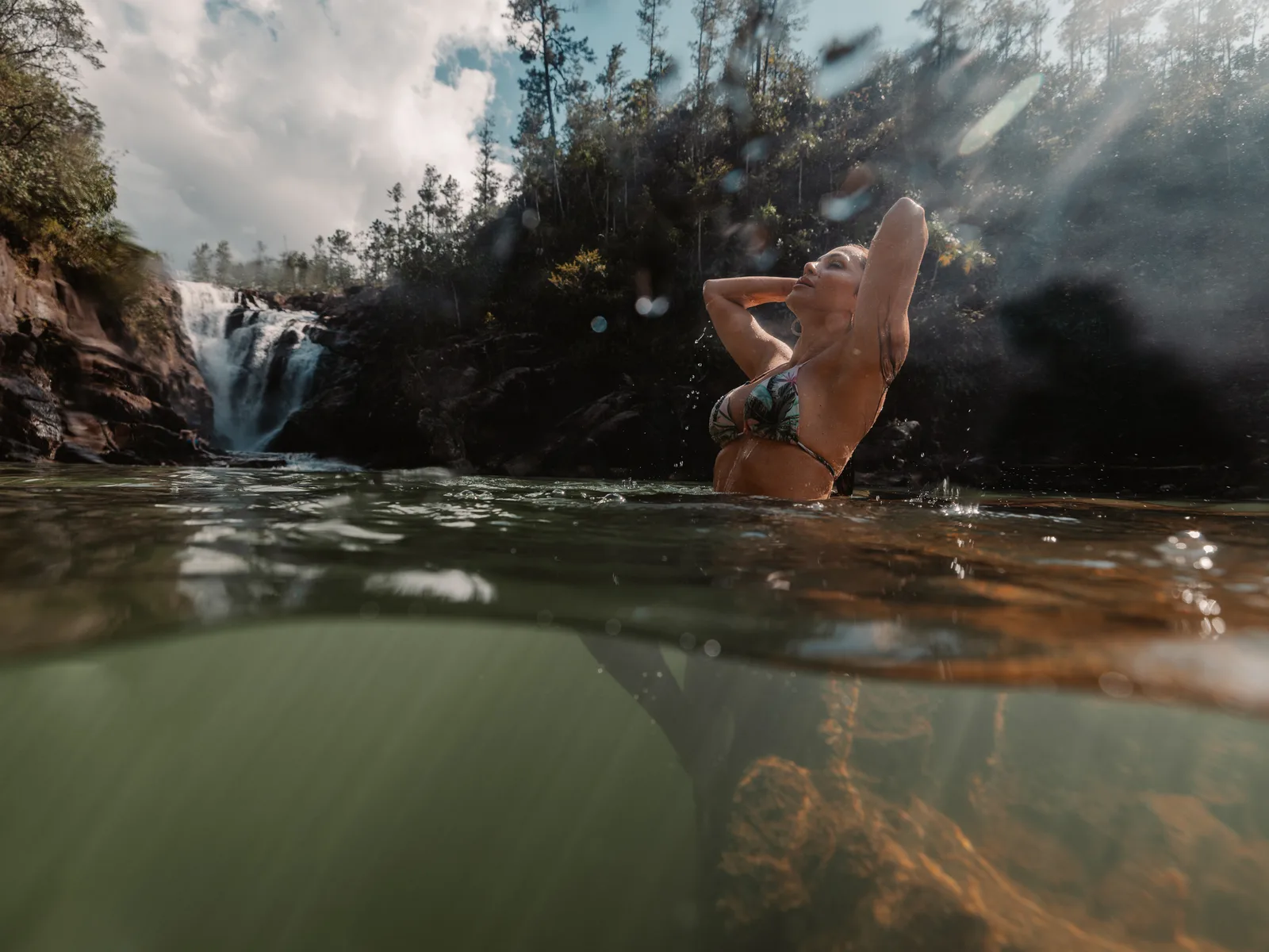 Big Rock Falls in Belize with 501 Adventure Tours, photo 4