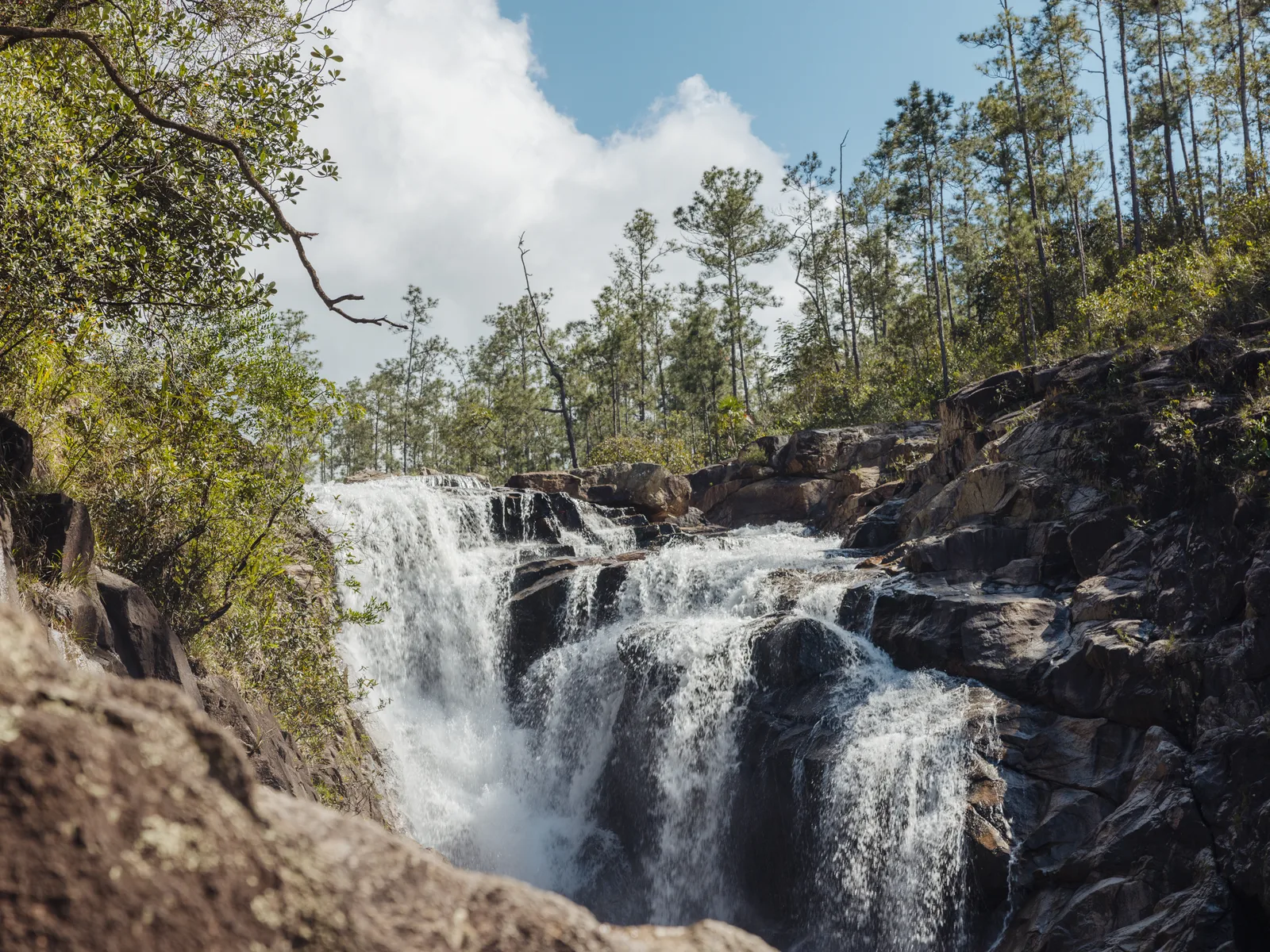 Big Rock Falls in Belize with 501 Adventure Tours, photo 8